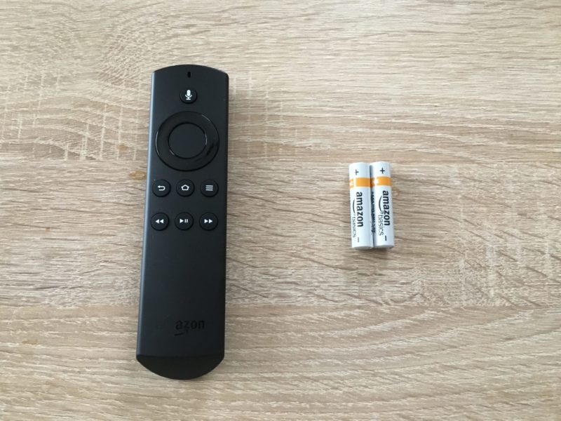 Fire TV Stickのリモコン
