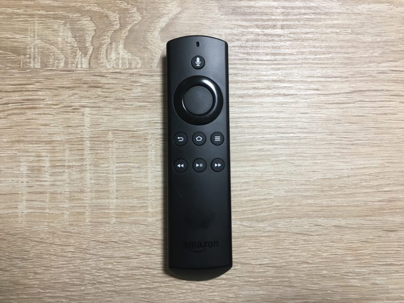 Fire TV Stickのリモコン