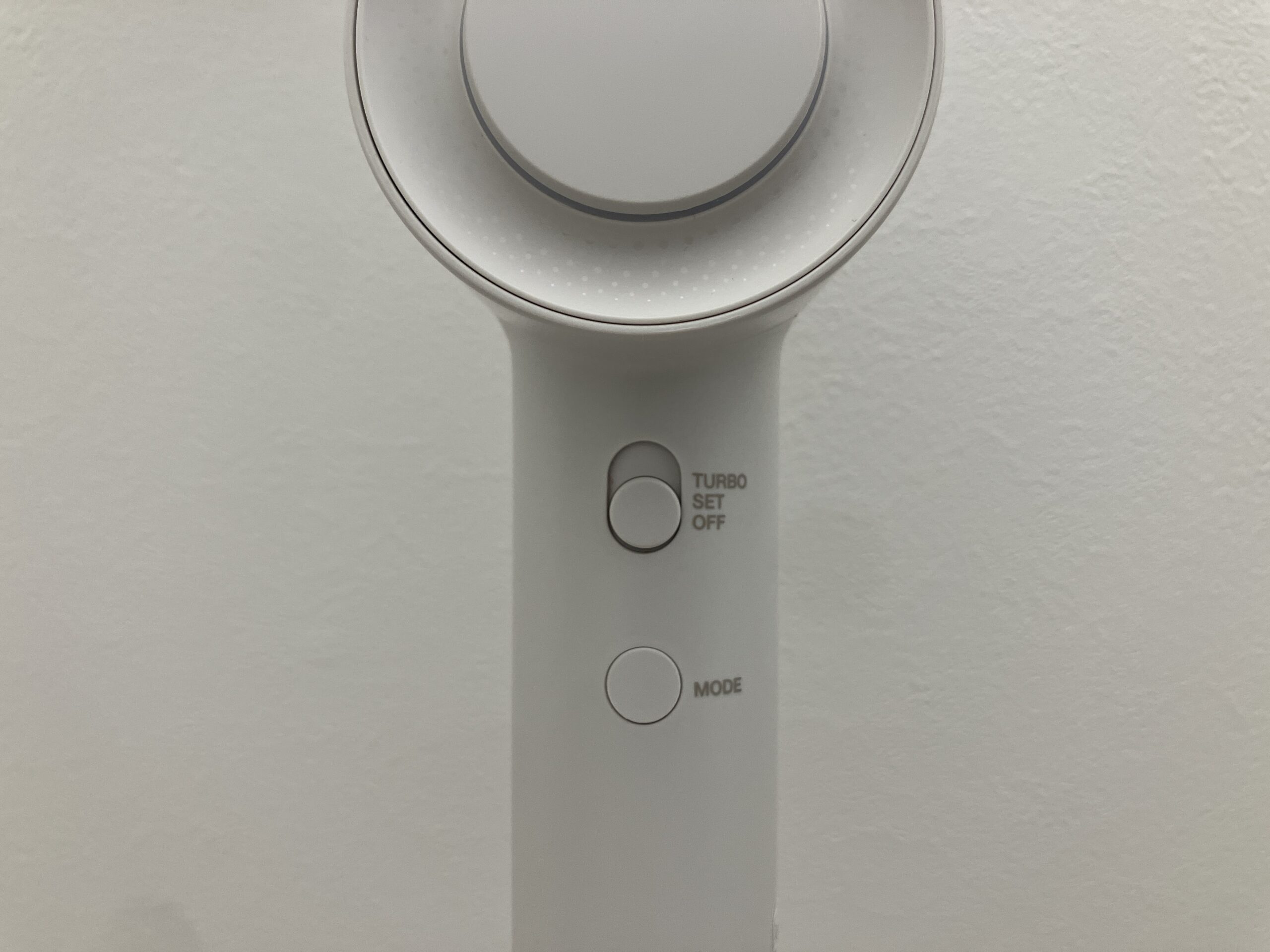 テスコムTD760A-C/Eの強・弱を切り替えるスイッチ部分