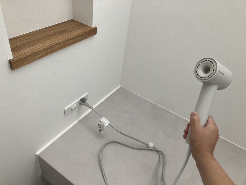 テスコムTD760A-C/Eで乾かした後の髪のふんわりとした仕上がり